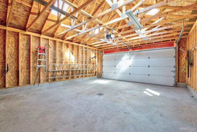 3159 N State Highway M94, Manistique, MI 49854 - garage with a garage door opener