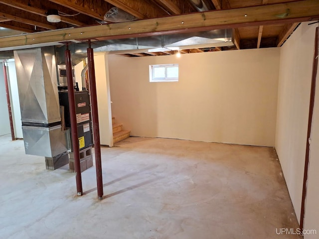 8413 Gay Park Rd, Lake Linden, MI 49945 - basement with stairway