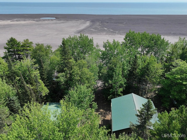 8413 Gay Park Rd, Lake Linden, MI 49945 - drone / aerial view of a nearby body of water