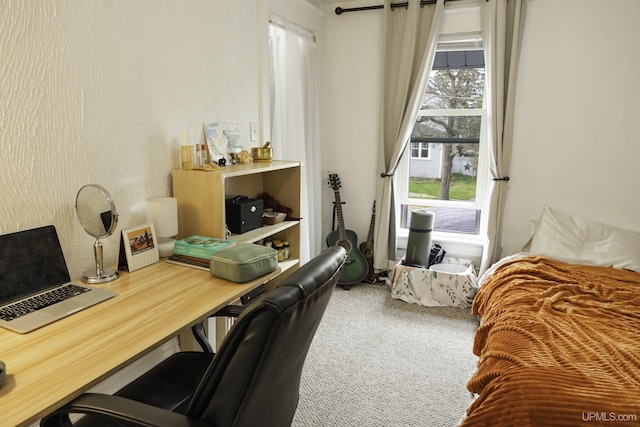 120 E Prospect St, Marquette, MI 49855 - carpeted bedroom featuring an office area