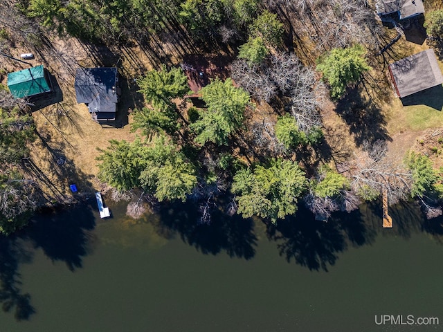 3172 Harry Patterson Dr, Phelps, WI 54554 - aerial overview of property's location featuring a nearby body of water