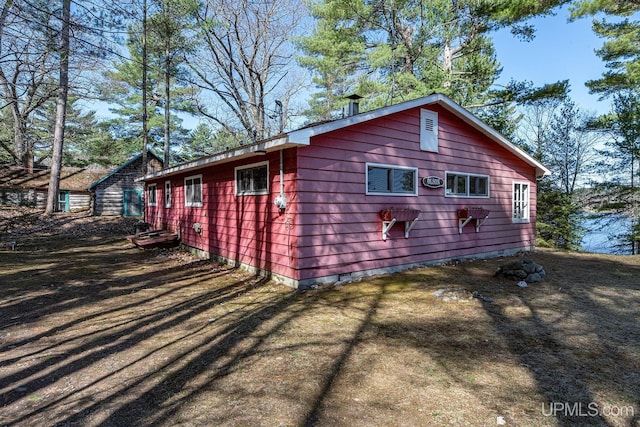 3172 Harry Patterson Dr, Phelps, WI 54554 - view of side of home