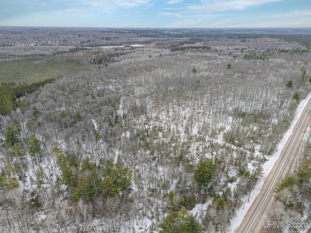 3172 Harry Patterson Dr, Phelps, WI 54554 - view of snowy aerial view