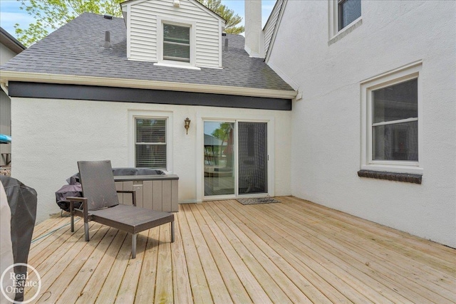 28800 Old N River Rd, Harrison Twp, MI 48045 - view of deck