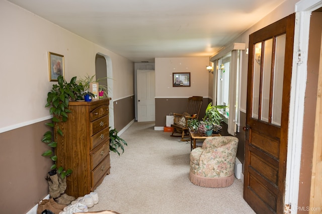 3110 County Road Fd Rd, Champion, MI 49814 - sitting room featuring light carpet