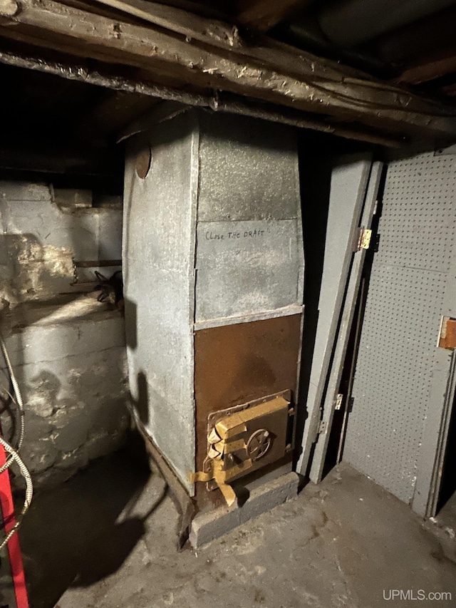 3110 County Road Fd Rd, Champion, MI 49814 - basement view of concrete floors