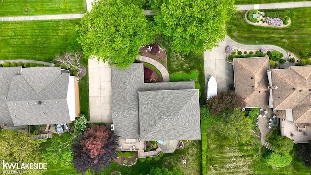 46713 Houghton Dr, Shelby Twp, MI 48315 - bird's eye view