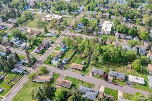 103 W Michigan Ave, Ironwood, MI 49938 - aerial view of property and surrounding area featuring nearby suburban area