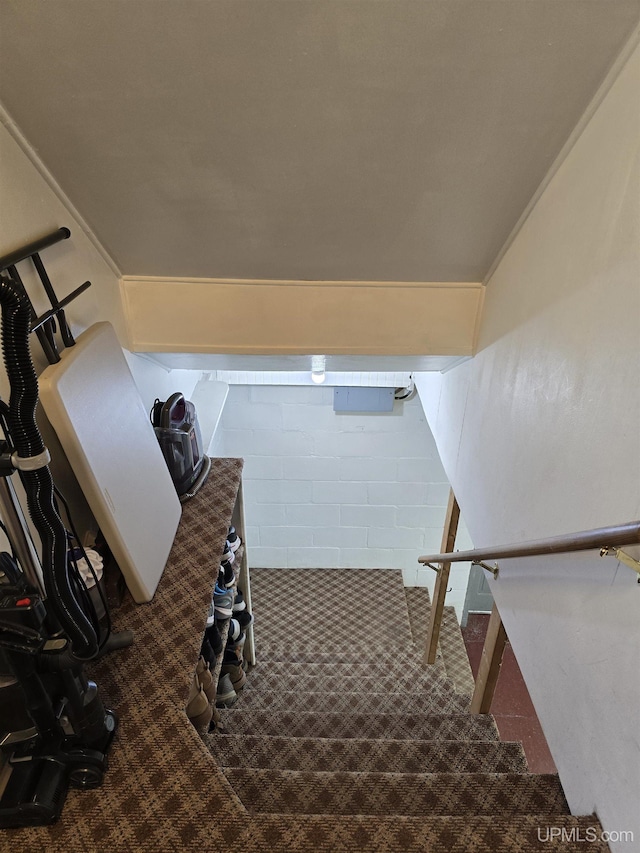 817 W Water St, Hancock, MI 49930 - view of staircase
