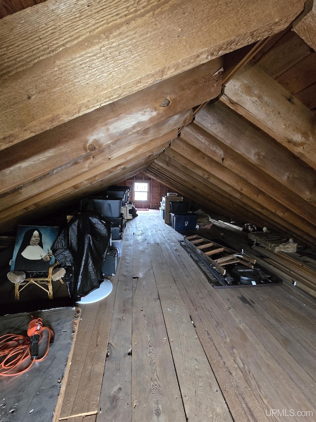 817 W Water St, Hancock, MI 49930 - view of attic