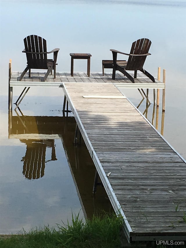 546N W Gulliver Lake Rd, Gulliver, MI 49840 - dock area with a water view