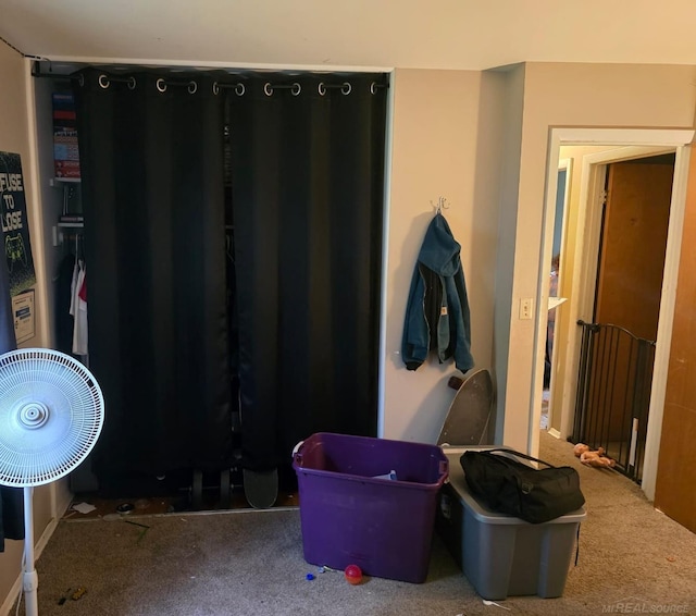 711 Moore St, Owosso, MI 48867 - playroom featuring carpet floors