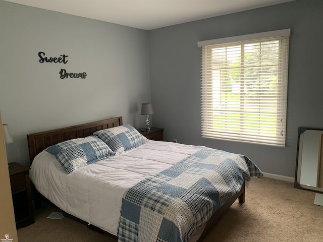 13304 Highland Cir, Sterling Heights, MI 48312 - bedroom with multiple windows, carpet flooring, and baseboards