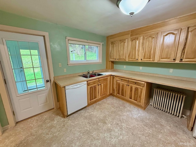 300 Jasper St, Ishpeming, MI 49849 - washroom featuring radiator and a sink