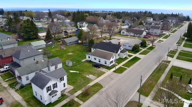 601 Range St, Manistique, MI 49854 - aerial view of residential area