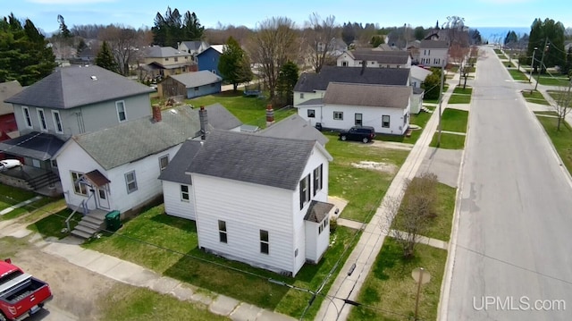 601 Range St, Manistique, MI 49854 - aerial perspective of suburban area