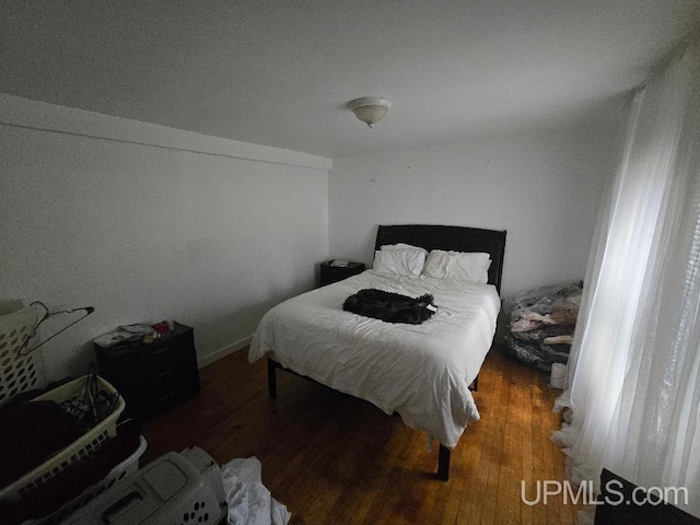 439 Hecla St, Lake Linden, MI 49945 - bedroom featuring wood finished floors