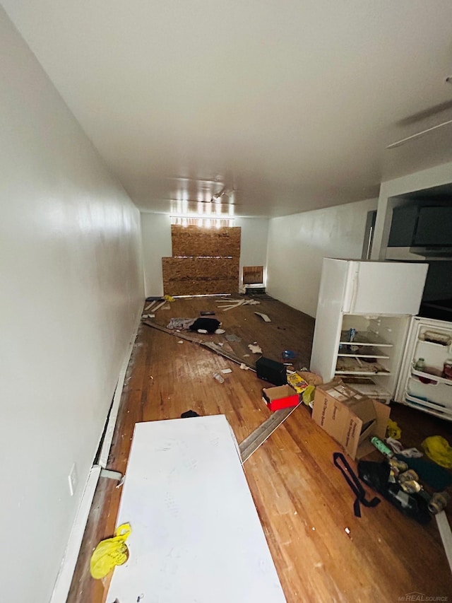 16600-16620 Greenfield Rd, Detroit, MI 48235 - living area with wood finished floors