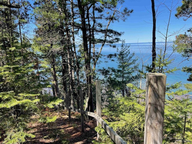6856 Five Mile Point Rd, Allouez, MI 49805 - water view