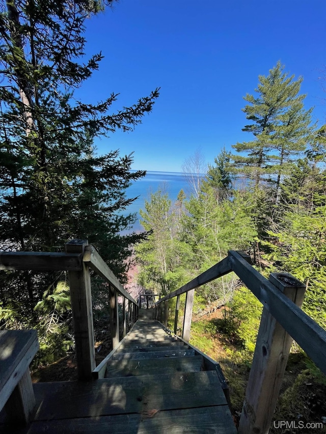 6856 Five Mile Point Rd, Allouez, MI 49805 - water view