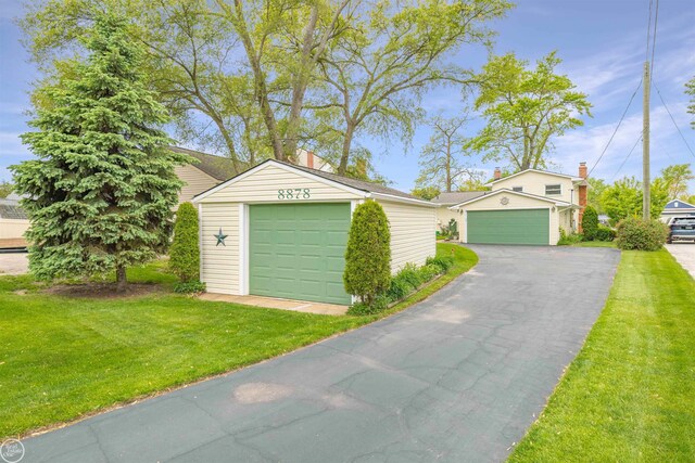 8878 Arlington Rd, White Lake, MI 48386 - view of detached garage