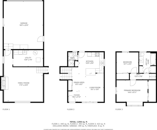 8878 Arlington Rd, White Lake, MI 48386 - floor plan / room layout