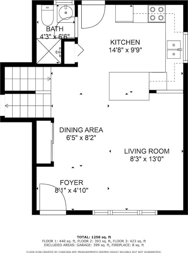 8878 Arlington Rd, White Lake, MI 48386 - property floor plan