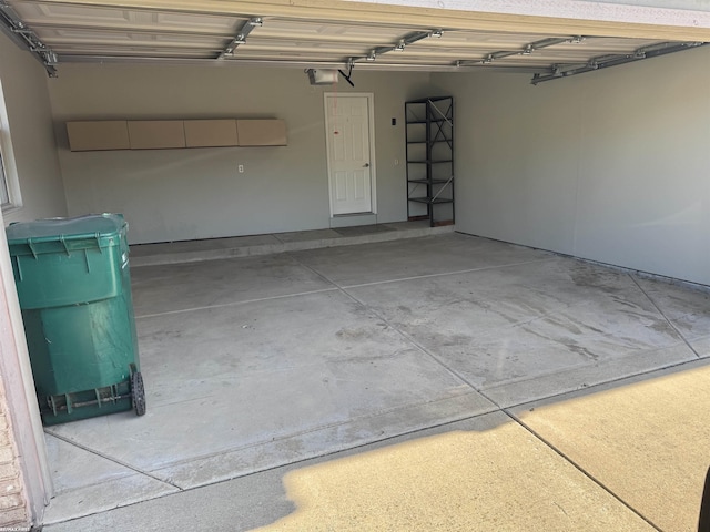 16180 Scenic Dr, Clinton, MI 48038 - garage with a garage door opener