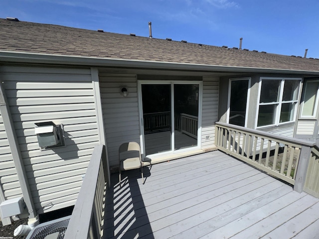 16180 Scenic Dr, Clinton, MI 48038 - view of wooden deck