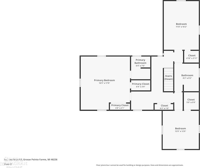 255 Lewiston Rd, Grosse Pointe Farms, MI 48236 - room layout