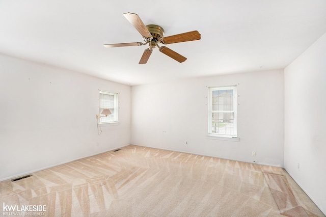 6019 Kingsfield Dr, West Bloomfield, MI 48322 - empty room with carpet flooring and a ceiling fan