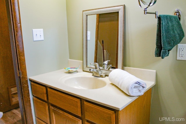 19390 W Calverley St, Houghton, MI 49931 - bathroom featuring vanity