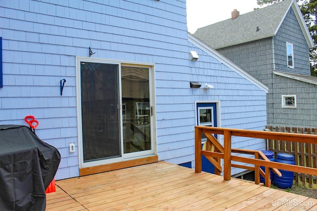 19390 W Calverley St, Houghton, MI 49931 - deck with grilling area