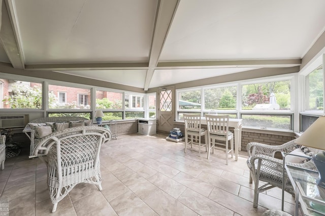 257 Ridge Rd, Grosse Pointe Farms, MI 48236 - sunroom / solarium with an AC wall unit