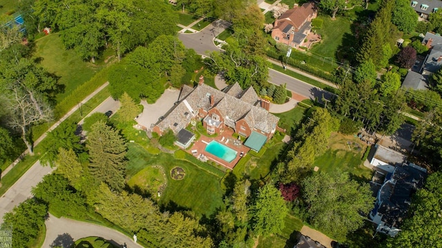 257 Ridge Rd, Grosse Pointe Farms, MI 48236 - view of property location with a pool and nearby suburban area