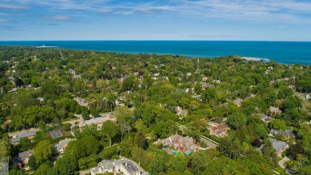 257 Ridge Rd, Grosse Pointe Farms, MI 48236 - drone / aerial view of a large body of water