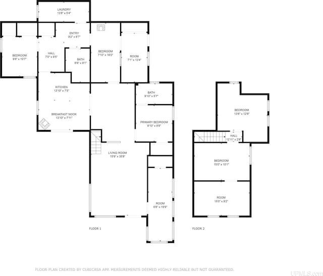 7848 Cole St, Rapid River, MI 49878 - room layout