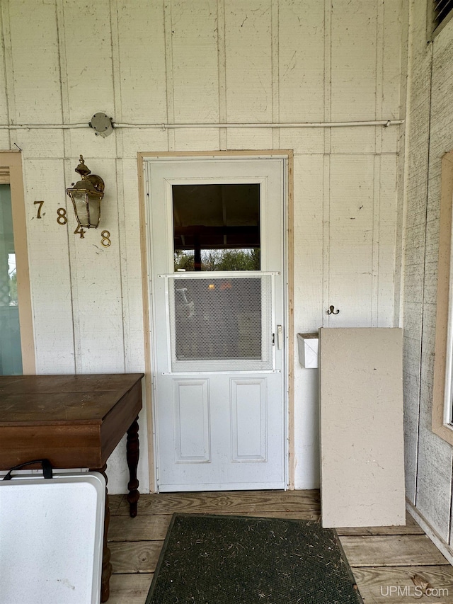 7848 Cole St, Rapid River, MI 49878 - view of doorway to property