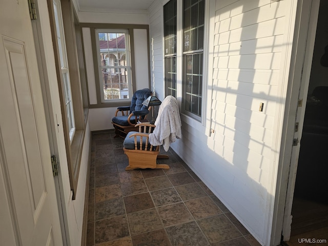 968 Baldwin Ave, Negaunee, MI 49866 - sunroom / solarium featuring stone finish floors