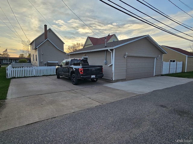 968 Baldwin Ave, Negaunee, MI 49866 - view of home's exterior featuring a garage