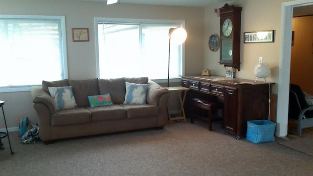4158 Scott Ct, Gladwin, MI 48624 - carpeted living room featuring healthy amount of natural light