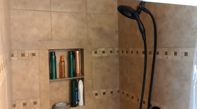 4158 Scott Ct, Gladwin, MI 48624 - detailed view of a tile shower