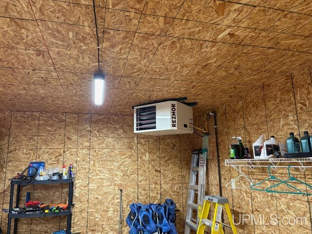 1611 S Hadley St, Bessemer, MI 49911 - detailed view of a heating unit