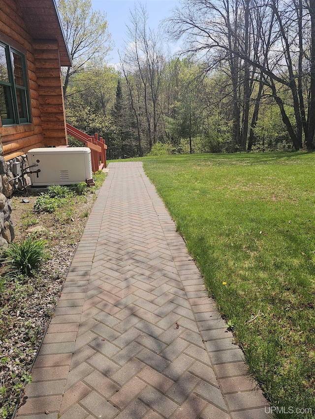 2051 Town Rd M Rd, Florence T-Wi, WI 54121 - view of grassy yard featuring a view of trees