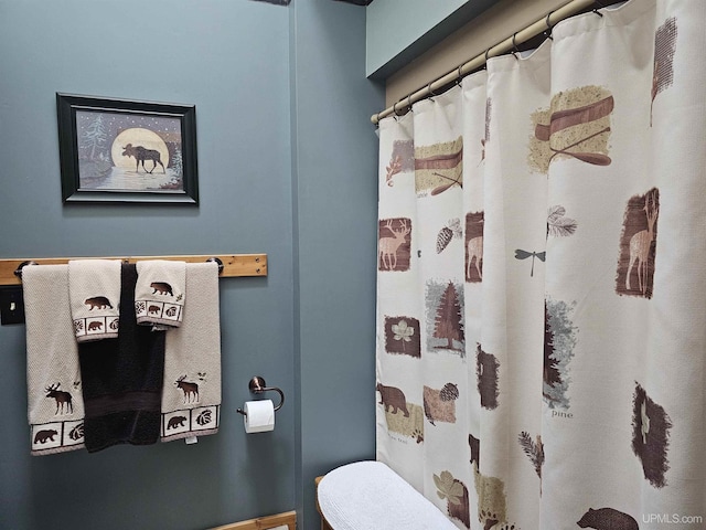 2051 Town Rd M Rd, Florence T-Wi, WI 54121 - full bath with toilet and a shower with curtain