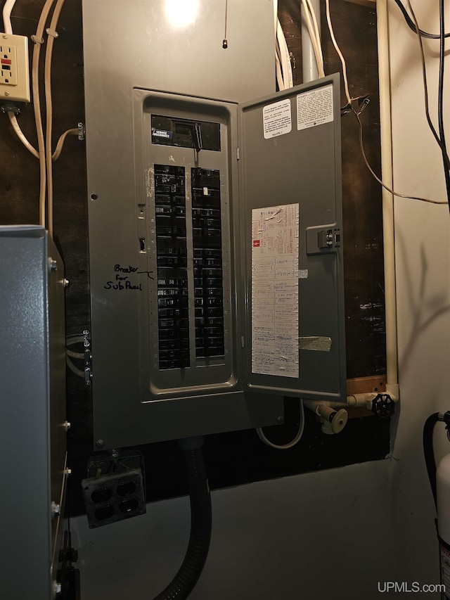 2051 Town Rd M Rd, Florence T-Wi, WI 54121 - utility room with electric panel