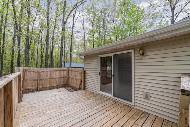 122 Shady Grove Ln, Roscommon, MI 48653 - view of deck