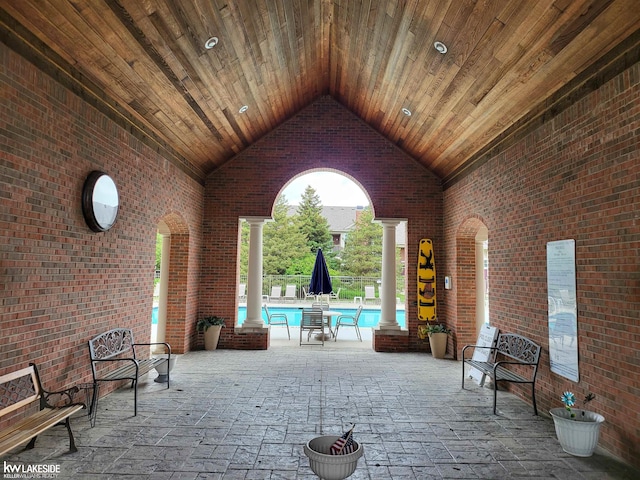 15495 Cornell Dr, Clinton Township, MI 48038 - view of patio
