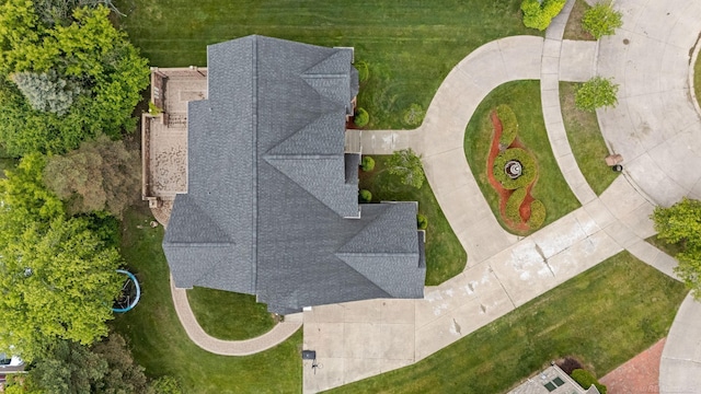 4931 Peggy St, West Bloomfield, MI 48322 - view from above of property