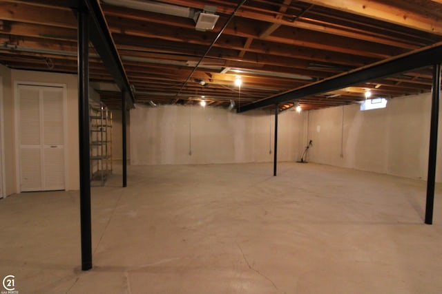 50887 Nature Dr, New Baltimore, MI 48047 - view of unfinished below grade area